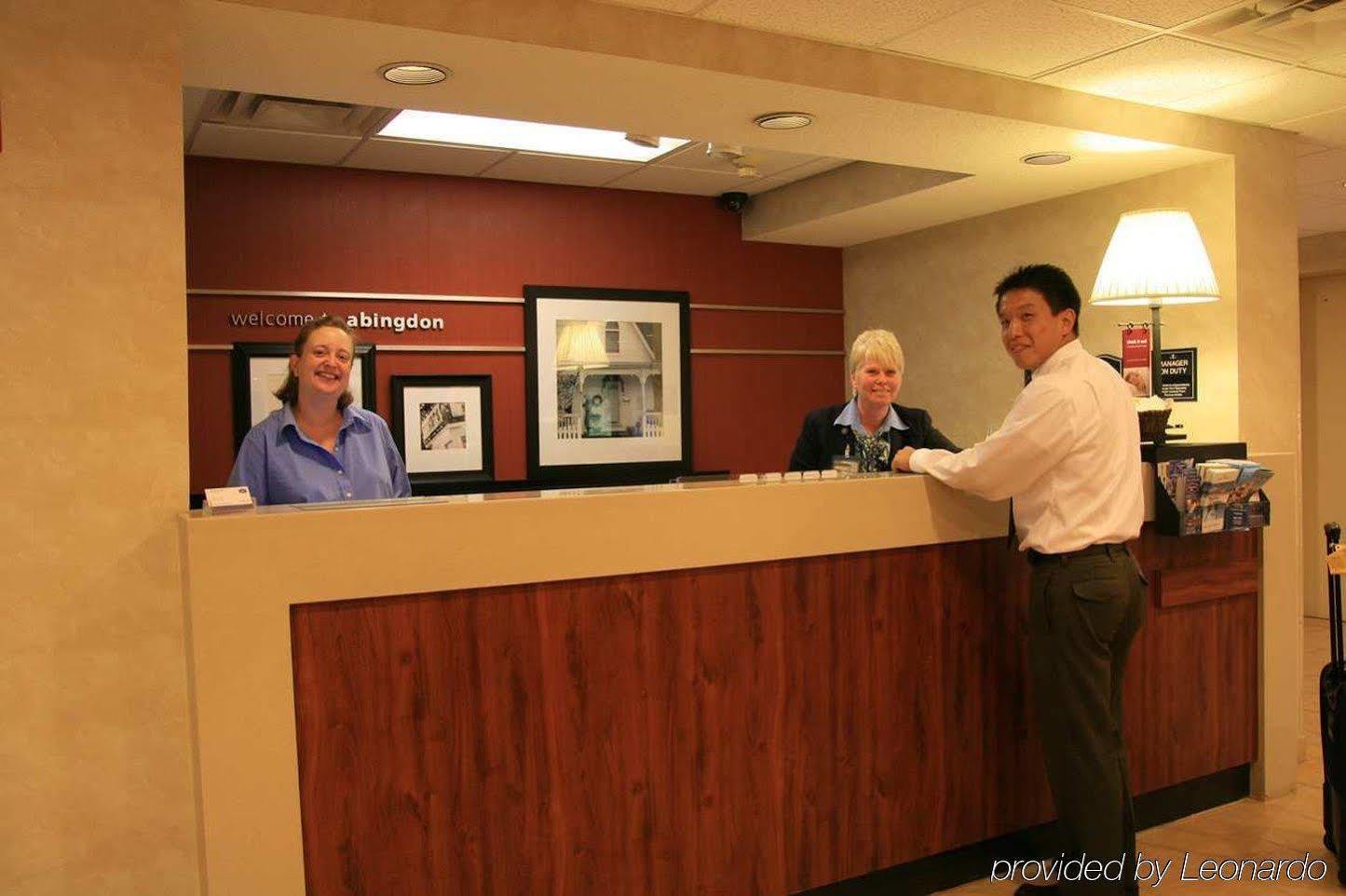 Hampton Inn Abingdon Interno foto
